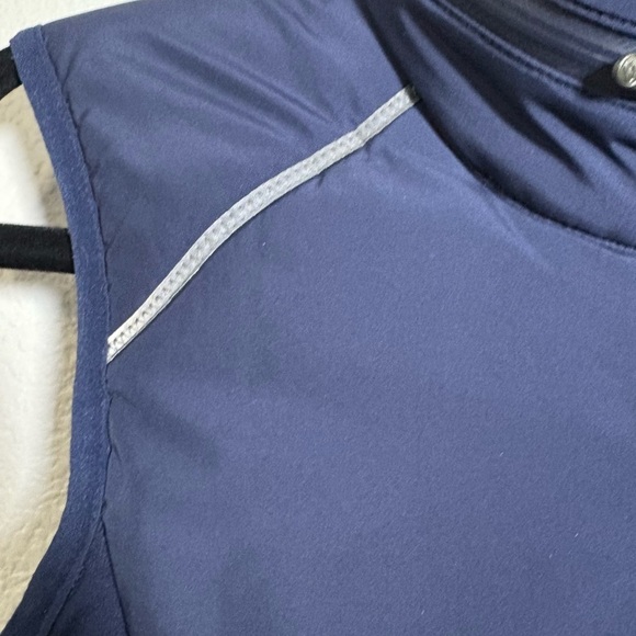 Zella Coco Hybrid Zelfusion Puffer
Vest. Navy Sleeveless Fleece Moisture Wicking - Picture 2 of 14